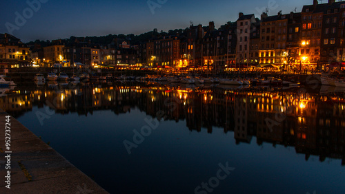 Honfleur is a famous village in Normandy, France