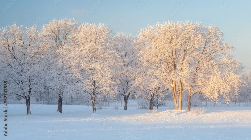 Winter dawn in Ancaster, Ontario Winter dawn in Ancaster, Ontario