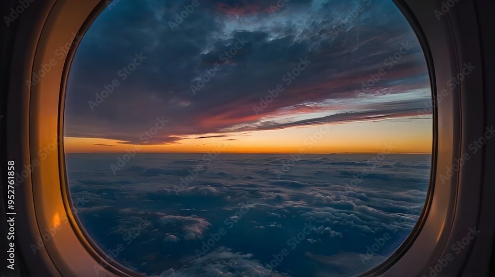 view from window of airplane view from window of airplane
