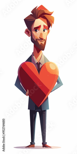 3d Cartoon Male Character Rendering