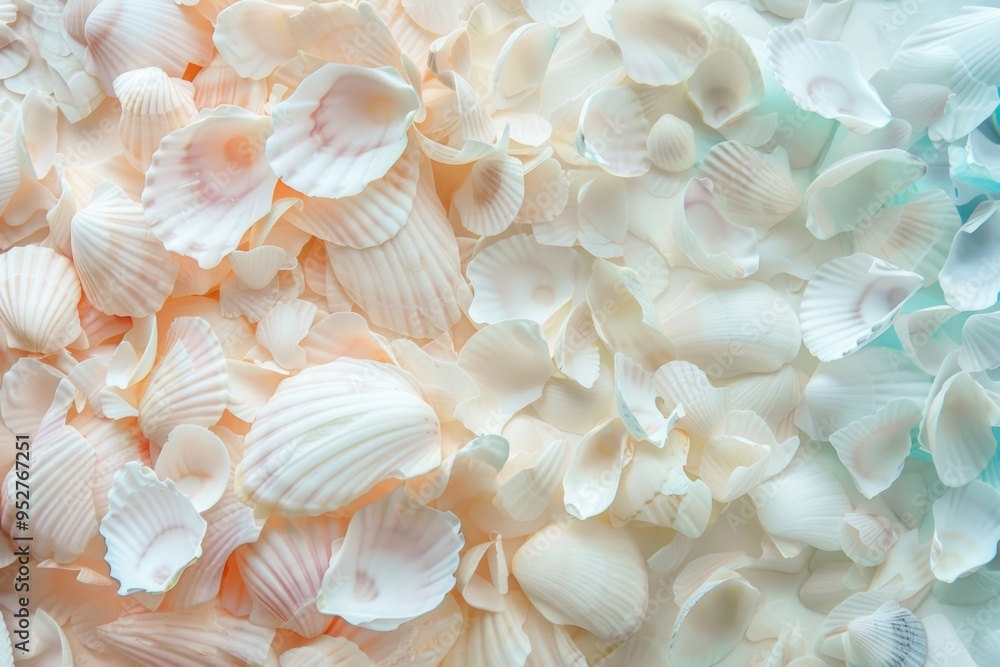 Abstract Seashell Background for Tropical Summer Vacation Design, Poster, or Card Abstract Seashell Background for Tropical Summer Vacation Design, Poster, or Card
