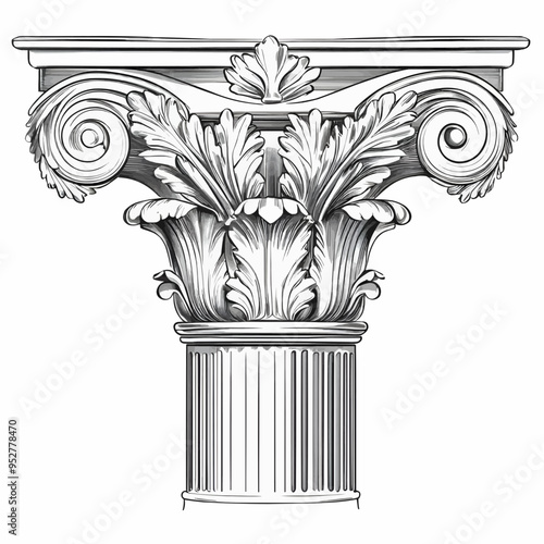 antique greek column