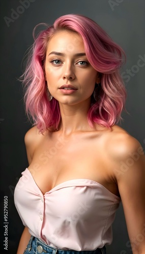 Wallpaper Mural portrait of a woman Torontodigital.ca