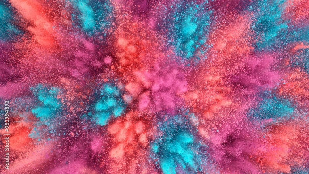 Coloured Powder Explosions, Holi Smoke Colours. Coloured Powder Explosions, Holi Smoke Colours.