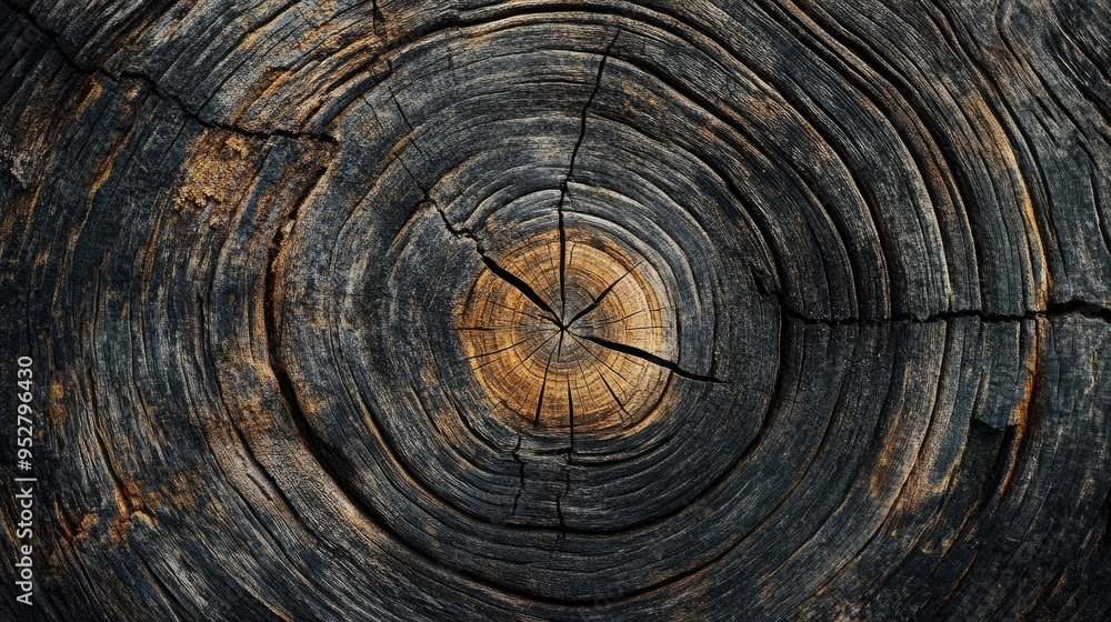 Fototapeta premium Wooden background, texture. Generative AI