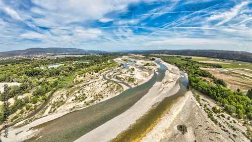 Durance River - Near Manosque (Provence, France)