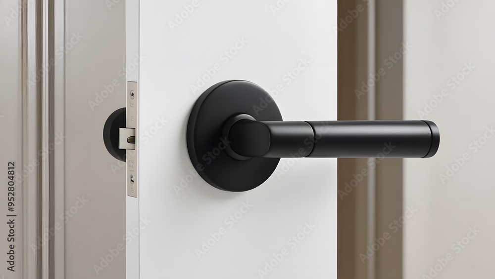 Naklejka premium Home door knob.