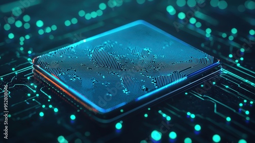 A secure digital wallet with encrypted keys and glowing lines representing blockchain technology, minimalist, dark tones, holographic effects.