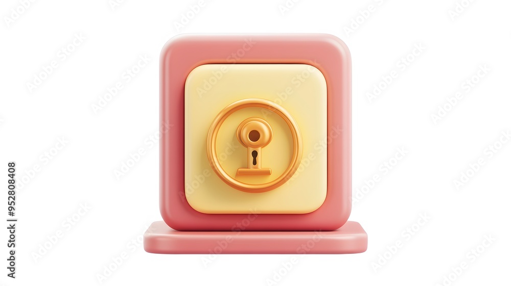 cartoon 3d icon of safe with lock. 3d illustration for finance and banking on white background. simple 3d rendering of safe on platform, white background
cartoon 3d icon of safe with lock. 3d illustration for finance and banking on white background. simple 3d rendering of safe on platform, white background