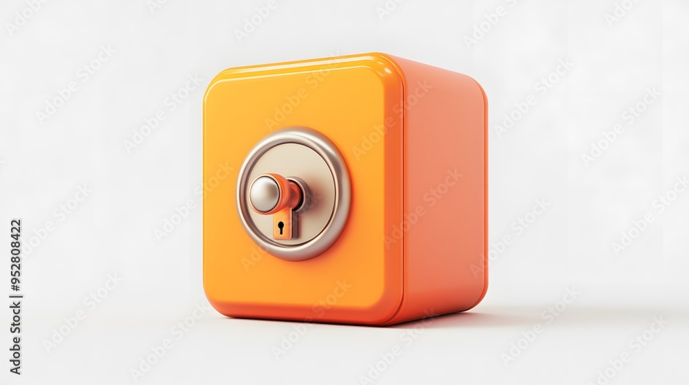 cartoon 3d icon of safe with lock. 3d illustration for finance and banking on white background. simple 3d rendering of safe on platform, white background
cartoon 3d icon of safe with lock. 3d illustration for finance and banking on white background. simple 3d rendering of safe on platform, white background