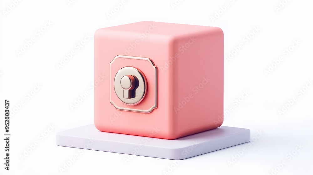 cartoon 3d icon of safe with lock. 3d illustration for finance and banking on white background. simple 3d rendering of safe on platform, white background
cartoon 3d icon of safe with lock. 3d illustration for finance and banking on white background. simple 3d rendering of safe on platform, white background