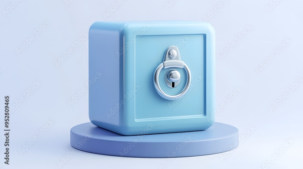 cartoon 3d icon of safe with lock. 3d illustration for finance and banking on white background. simple 3d rendering of safe on platform, white background
cartoon 3d icon of safe with lock. 3d illustration for finance and banking on white background. simple 3d rendering of safe on platform, white background