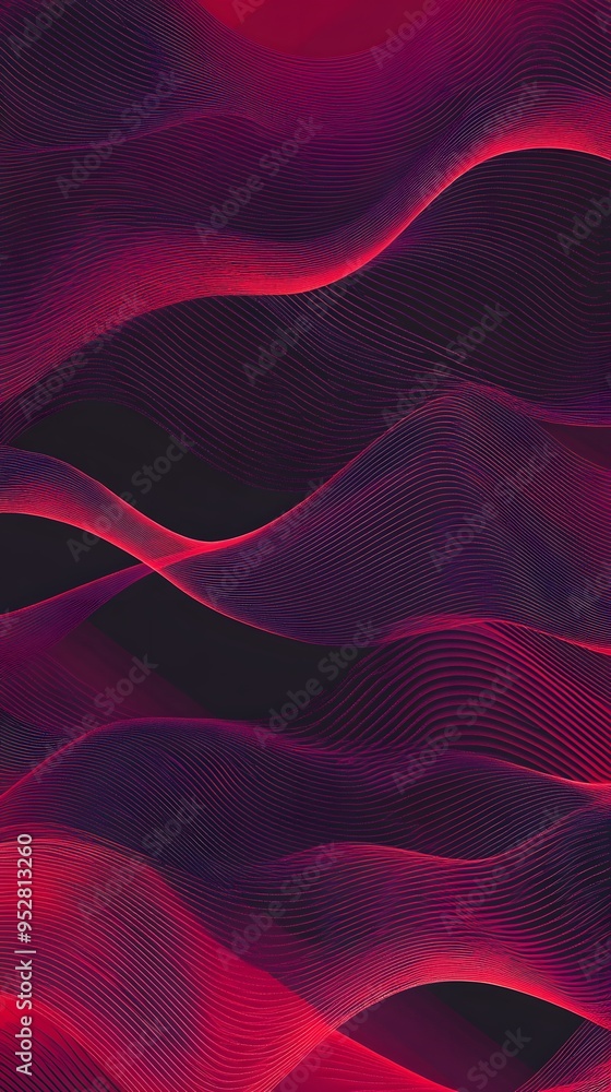Purple Radio Frequency Waves on Red Background, Abstract Image, Texture, Pattern, Wallpaper, Cover and Screen of Smartphone, Cell Phone, Pc, Laptop, 9:16 and 16:9 Format Purple Radio Frequency Waves on Red Background, Abstract Image, Texture, Pattern, Wallpaper, Cover and Screen of Smartphone, Cell Phone, Pc, Laptop, 9:16 and 16:9 Format