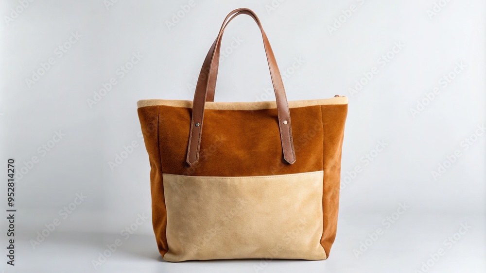 Soft, velvety tote bag features a flat bottom and removable, adjustable strap, set against a crisp white background for a modern, stylish look. Soft, velvety tote bag features a flat bottom and removable, adjustable strap, set against a crisp white background for a modern, stylish look.