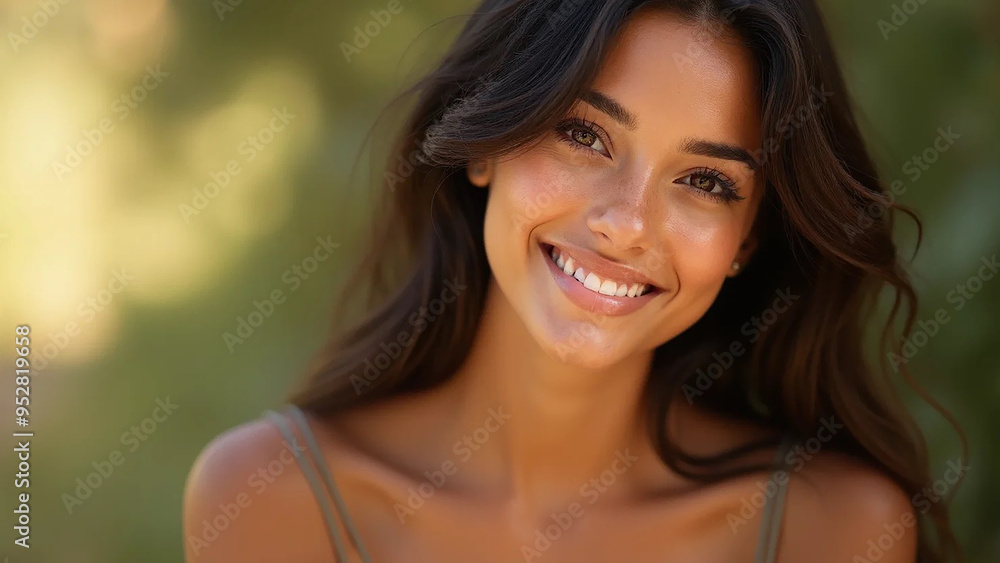 Beautiful latina girl posing, 16:9 widescreen, 300 dpi, with free space for text Beautiful latina girl posing, 16:9 widescreen, 300 dpi, with free space for text