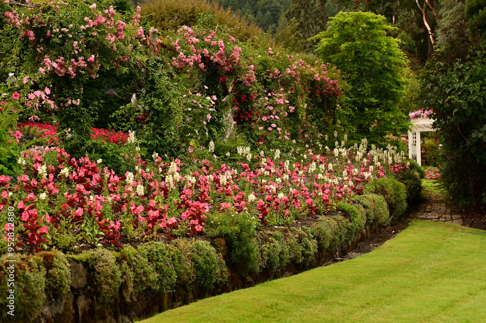 Obraz premium Botanical Gardens in bloom