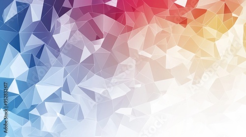 Abstract polygon shapes backdrop w/ room for your text in  format