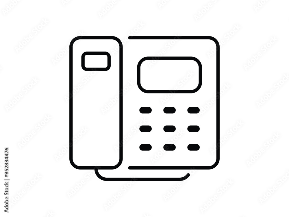 Phone Fax Icon Stock Illustrations Phone Fax Icon Stock Illustrations