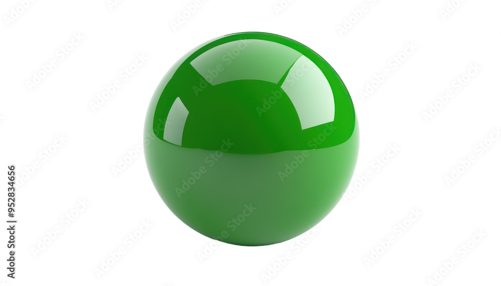 Shiny green sphere, Perfect for vibrant visuals Shiny green sphere, Perfect for vibrant visuals