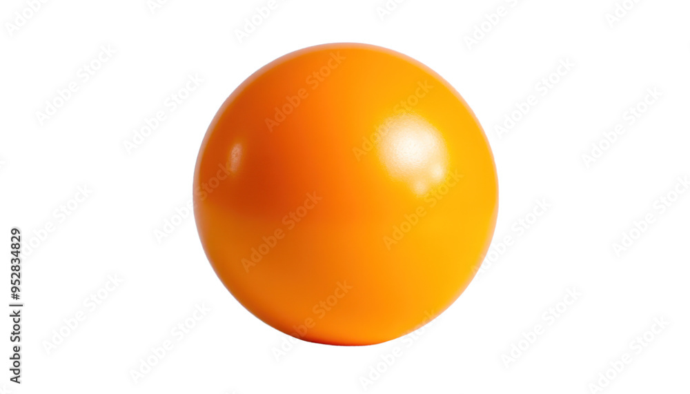 Shiny orange sphere, Perfect for vibrant visuals Shiny orange sphere, Perfect for vibrant visuals