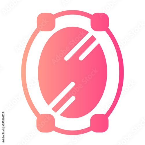 mirror gradient icon