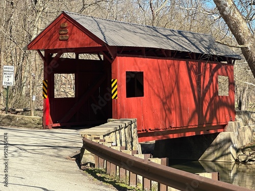 The Henry Bridge covered bridge