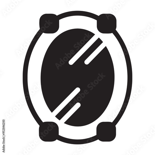 mirror glyph icon