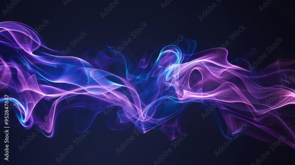 Fototapeta premium Cloud Fog aesthetic mysterious background