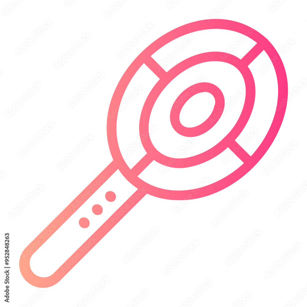mosquito racket gradient icon mosquito racket gradient icon