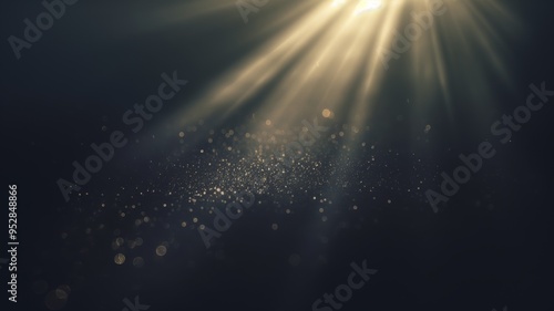 Background of retro film overly, image with scratch, dust and light leaks. Lens flare holographic effect background.