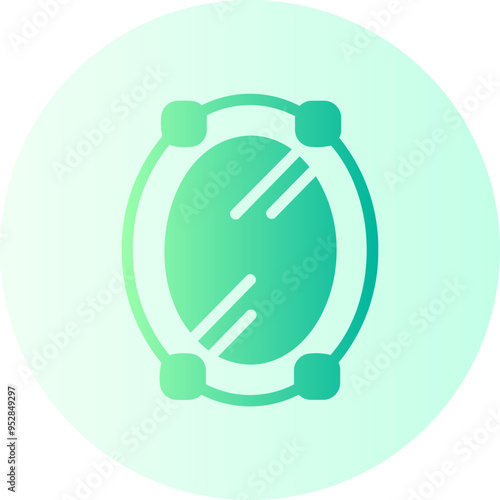 mirror gradient icon