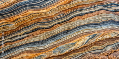 Beautiful patterns on the surface of gneiss rock , metamorphic, rock, gneiss, patterns, surface, texture, natural, unique