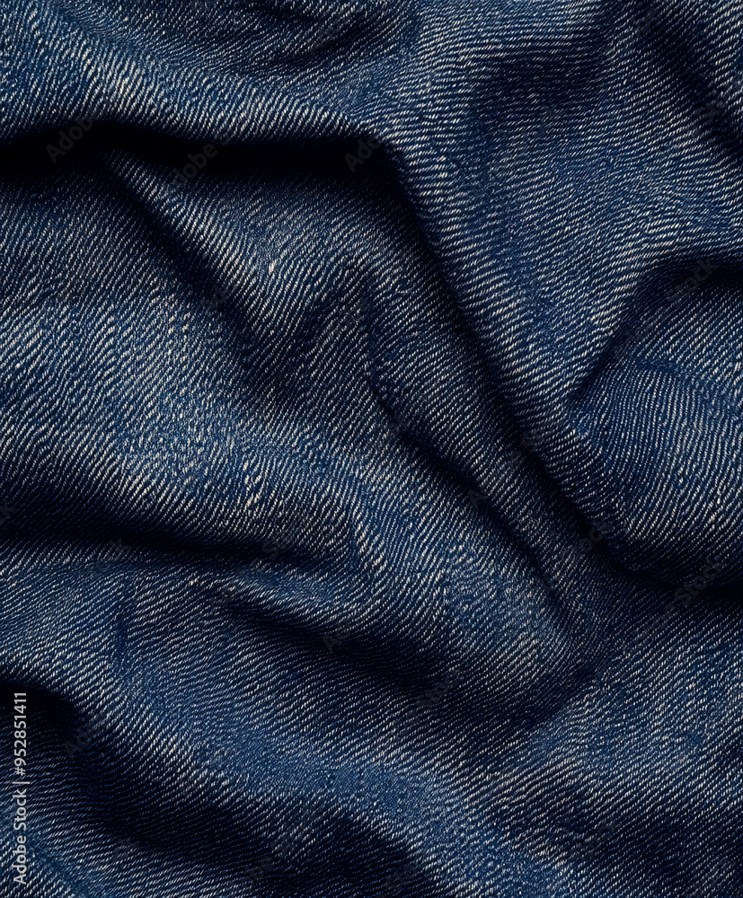 denim fabric pattern, deep indigo blue with visible stitching and texture denim fabric pattern, deep indigo blue with visible stitching and texture