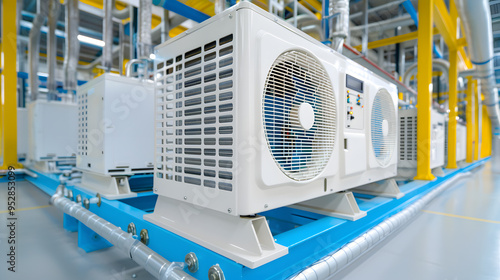 Industrial Water Condenser Pump and HVAC Air Conditioning System | Efficient Cooling Solutions for Large-Scale Operations