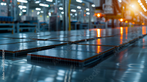 Wallpaper Mural Lithium-ion High-Voltage Battery Component for Electric Vehicles | Advanced Energy Solutions for Sustainable Transportation Torontodigital.ca