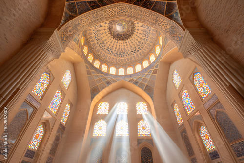 Intricately Decorated Islamic Design in Architecture | Stunning Geometric Patterns and Ornate Details in Traditional Islamic Art