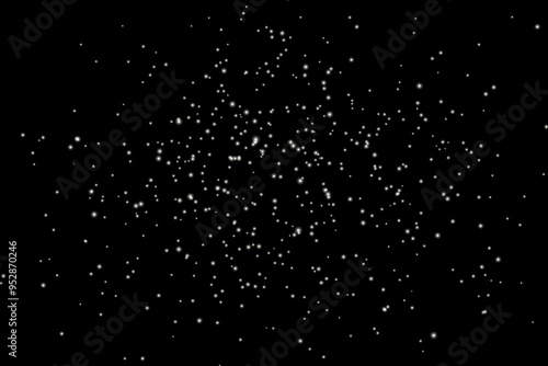 translucent dust on the background. beautiful fine dust rising into the air. stock isolated illustration. dust on a transparent background. Use transparency mode