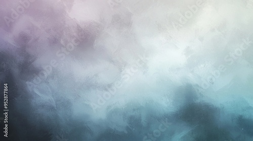 Abstract grunge background in pastel colors of blue, green, and purple, featuring a textured surface with brush strokes. This versatile background is perfect for a variety of projects