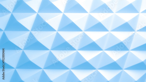 Abstract light blue wavy geometry background white background