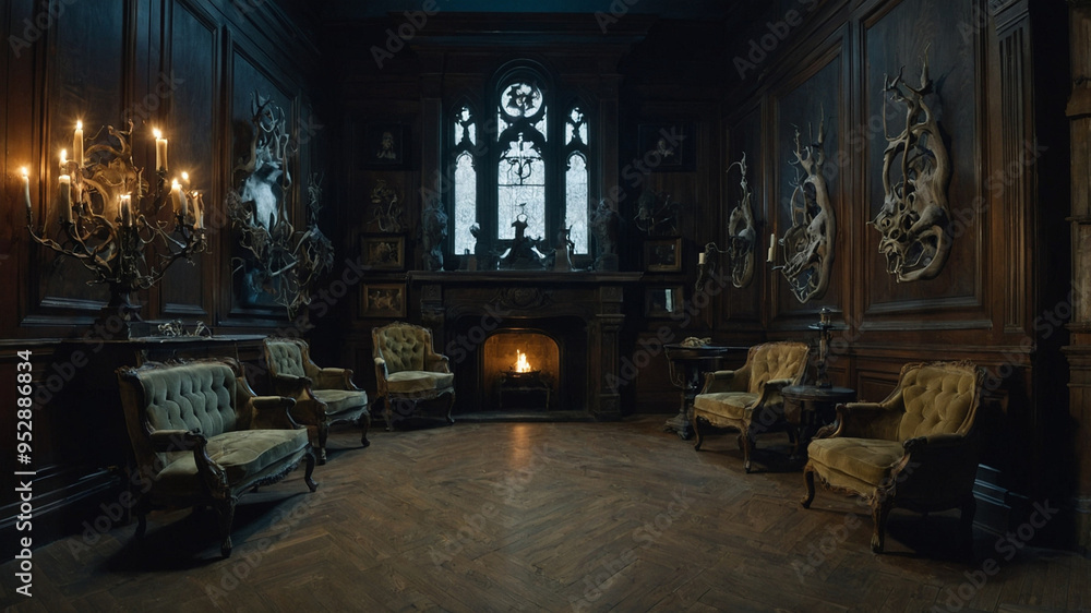Fototapeta premium hunted room
