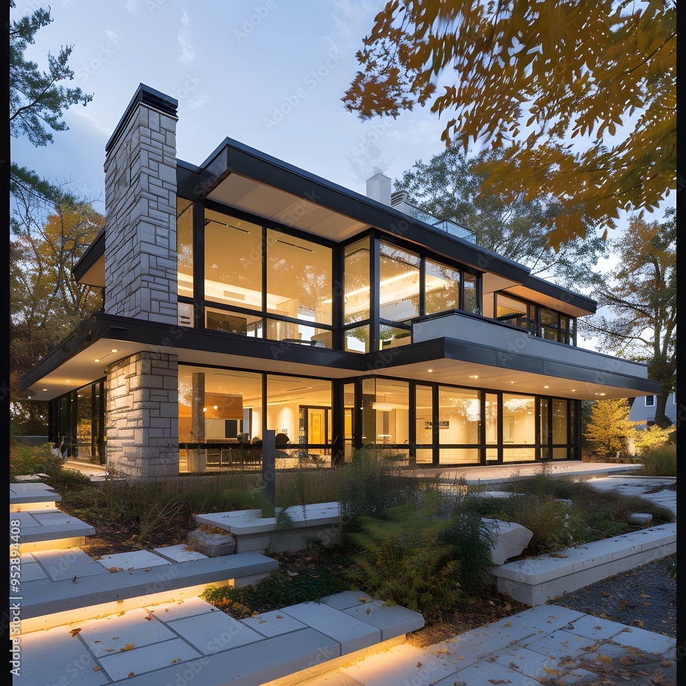 Modern house exterior design Modern house exterior design