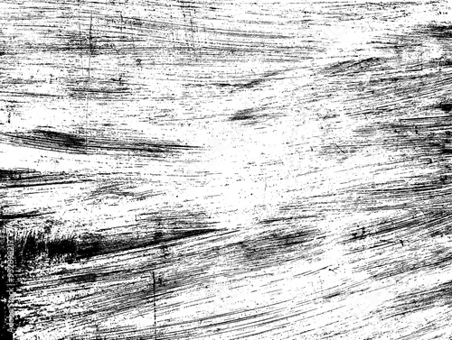 Abstract black distressed background. Abstract black and white grunge illustration.