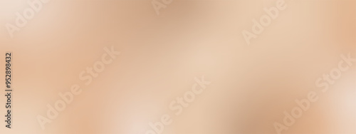 Elegant beige gradient background with pastel blurs. Modern design for showcasing products or services. Minimalistic background for presentations. Vector illustration