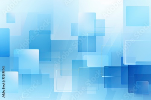 Abstract light blue geometric pattern background wallpaper