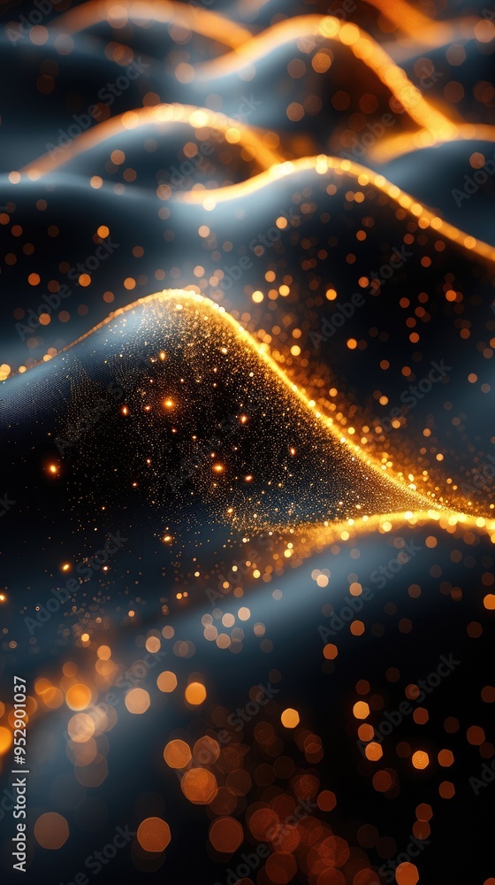 Fototapeta premium Creative visuals, abstract background, wallpaper, and 3d banner, combining unique textures and bold colors to produce an engaging and immersive aesthetic for any digital platform.