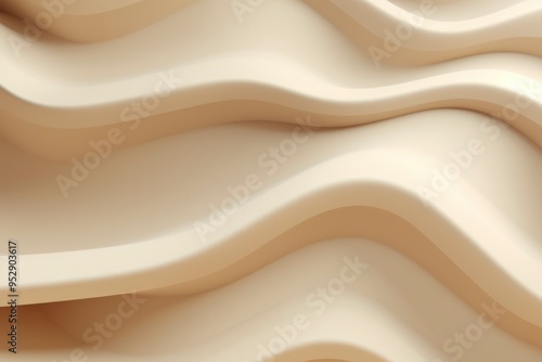 Abstract beige color geometric pattern background