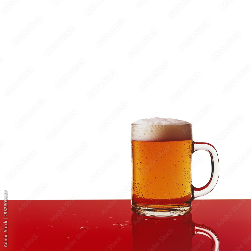 glass of beer on isolated background glass of beer on isolated background
