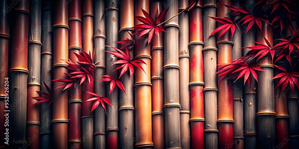 Obraz premium Abstract bamboo background