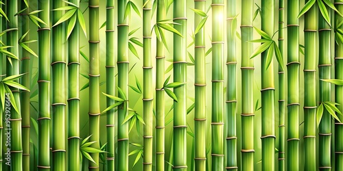 Abstract bamboo background