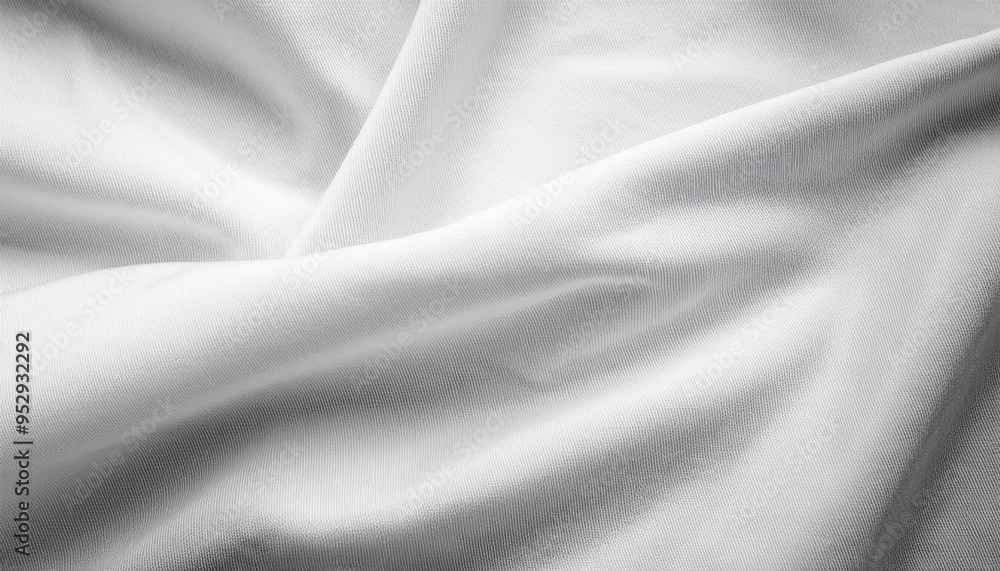 Fototapeta premium white background fabric textile texture and vignette